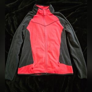 Xersion Women's Gray and Pink Zip-up